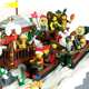 Check out this medieval Lego bobsled team